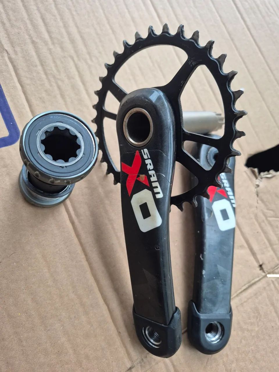 Pedivela sram x01 em carbono completo