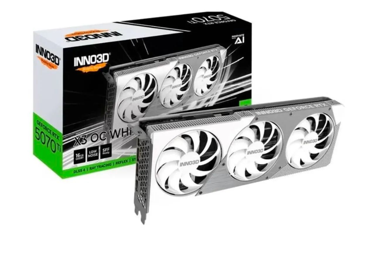 RTX 5070 TI X3 INNO 3D (NF + GARANTIA)