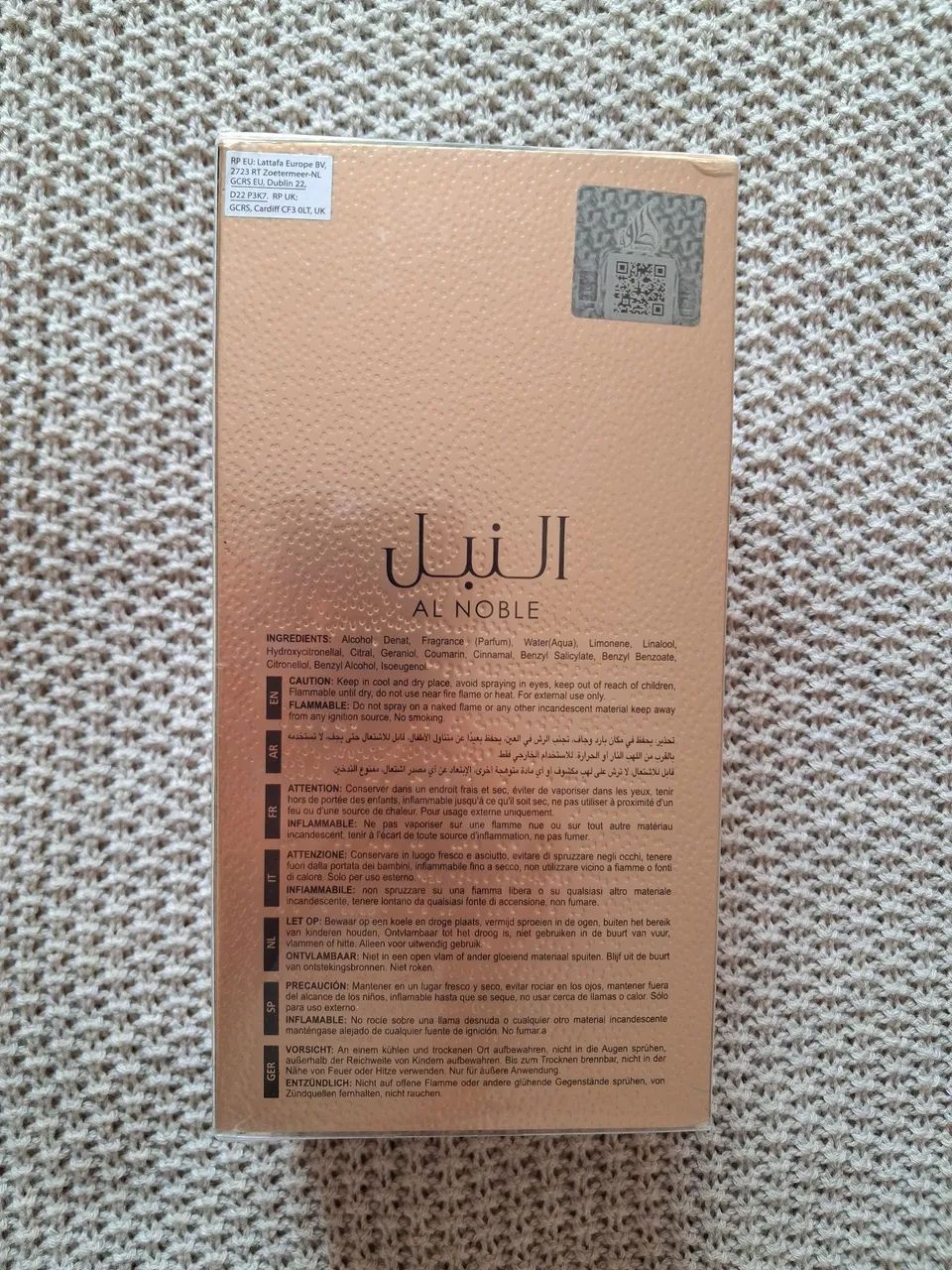 Perfume Árabe Masculino Al Noble Safeer 100ml - Foto 2