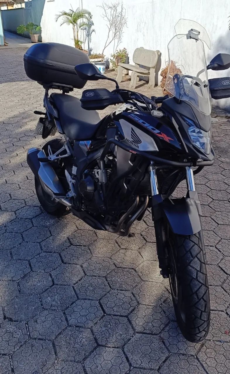 CB 500x ano 2021 com apenas 21000km