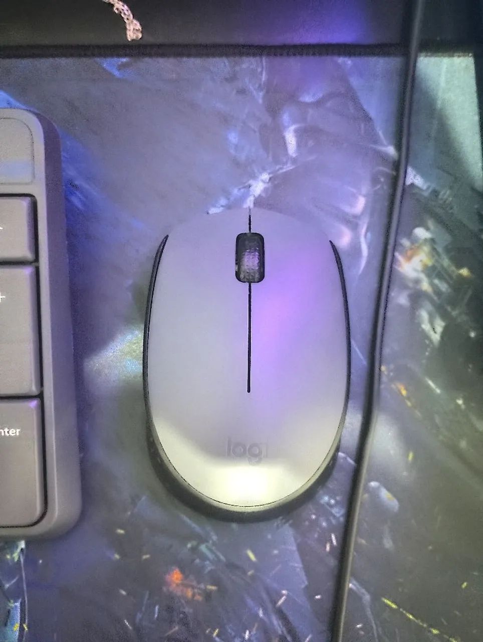 Teclado sem fio Logitech mk235  - Foto 2