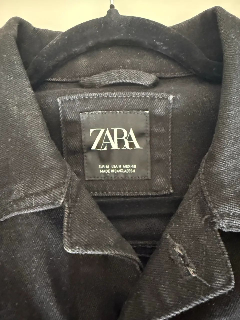 Jaqueta Zara Preta Tamanho M  - Foto 2