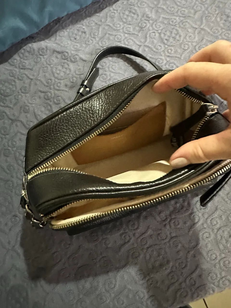 Bolsa couro Arezzo - Foto 4