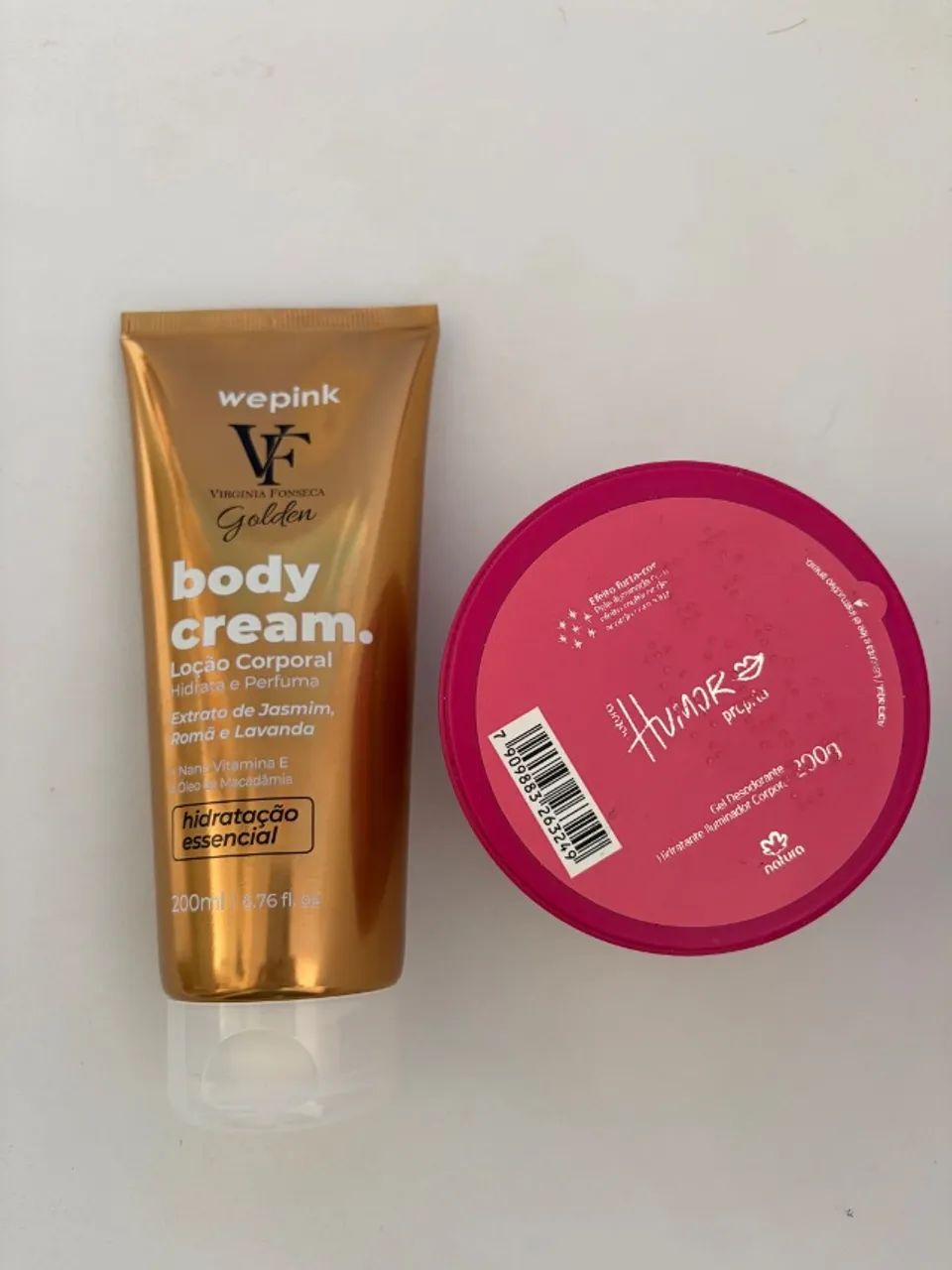 Creme hidratante Virgínia e natura 
