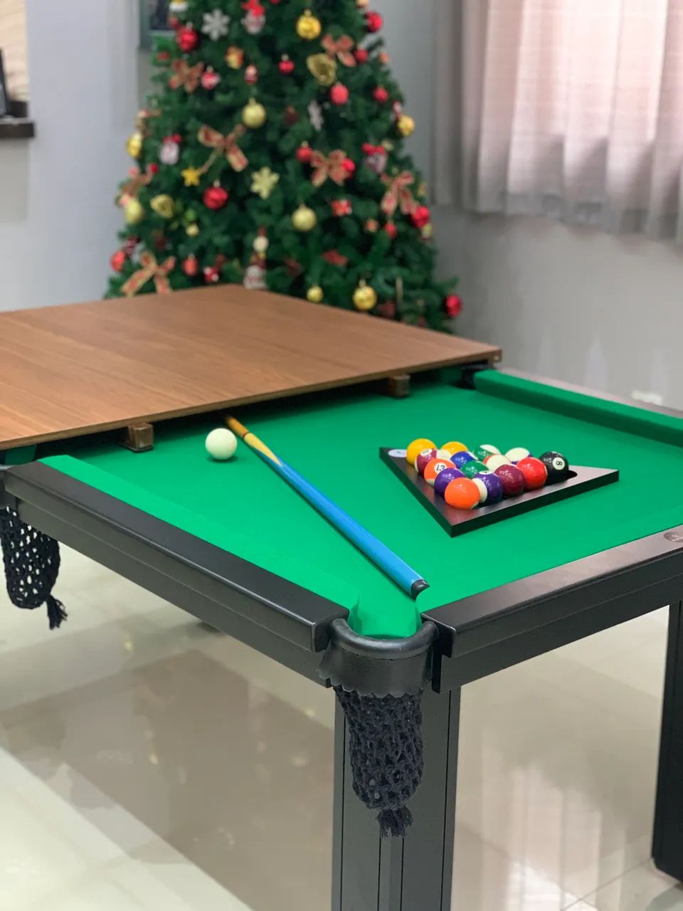 Vendo mesa de sinuca e jantar - Foto 3