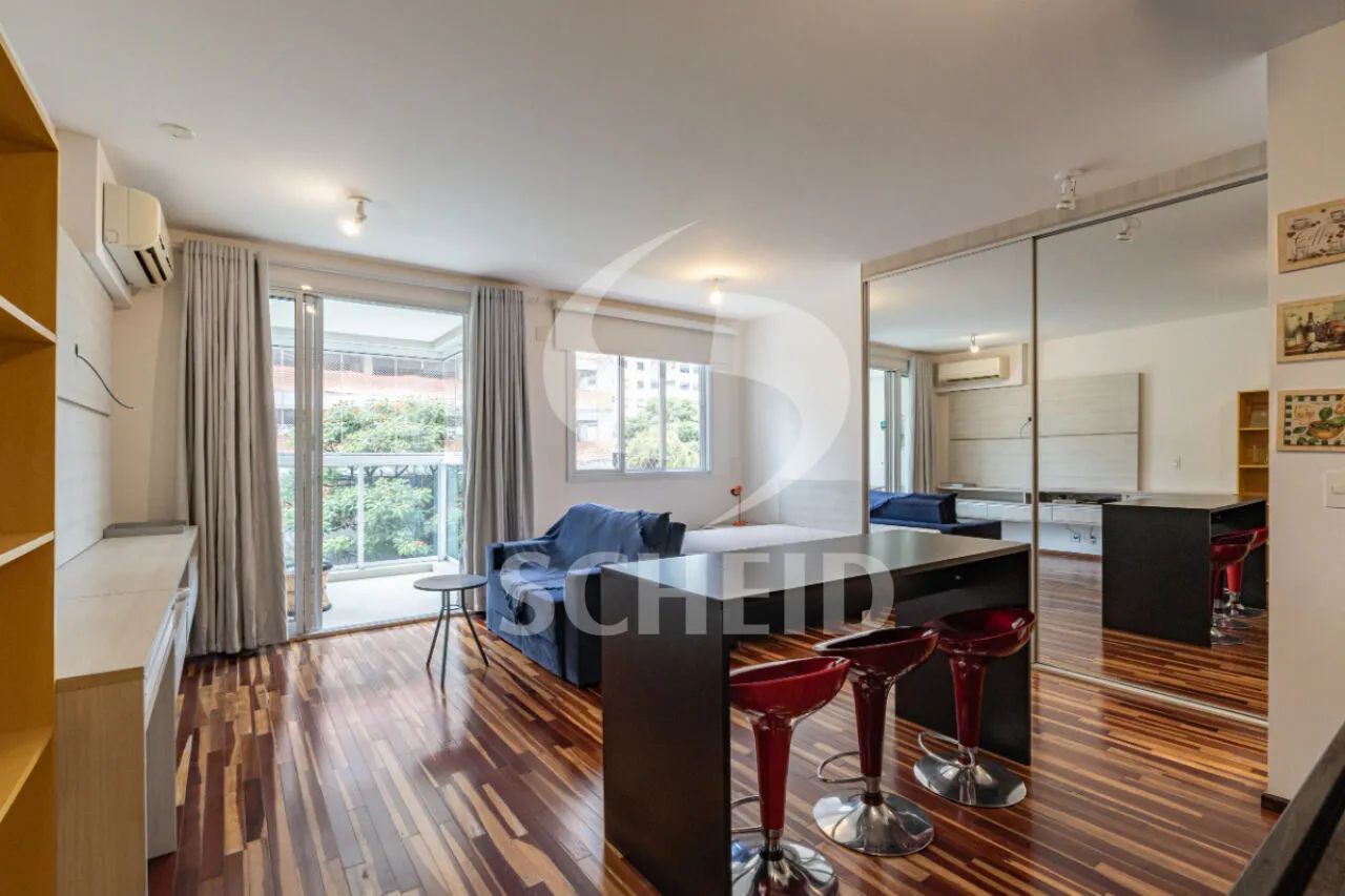 Studio para venda em Paraíso com 1 quarto , 42m² 1 vaga