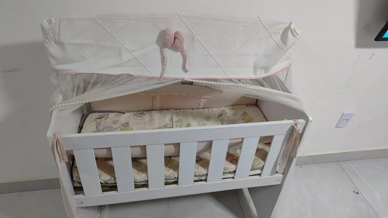 Mini  berço  bebê  - Foto 2