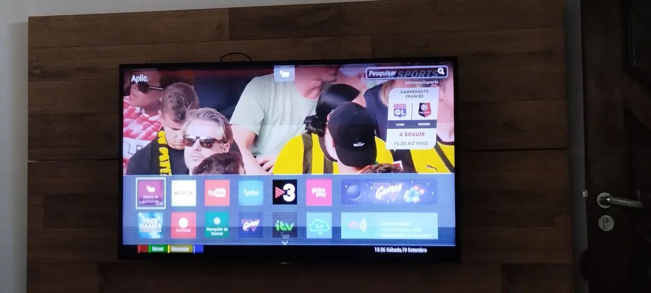 Tv AOC 43 polegadas smart. - Foto 3