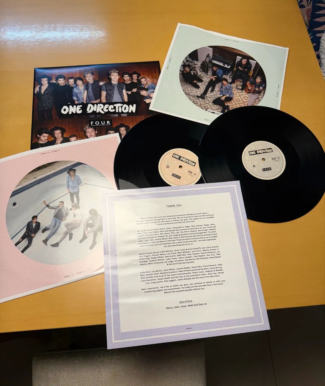 2 LP ONE DIRECTION - FOUR - Foto 3