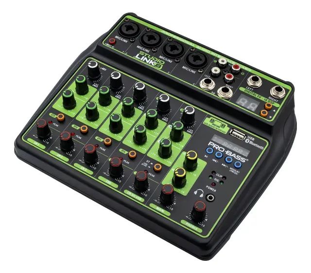 Mixer De Som 8 Canais Studio Link 8 Probass Usb Pc Bluetooth - Foto 2
