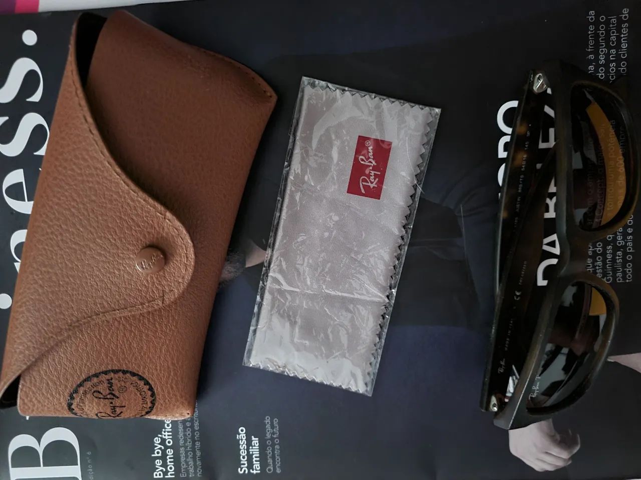 Óculos de sol Ray Ban original unissex  - Foto 3