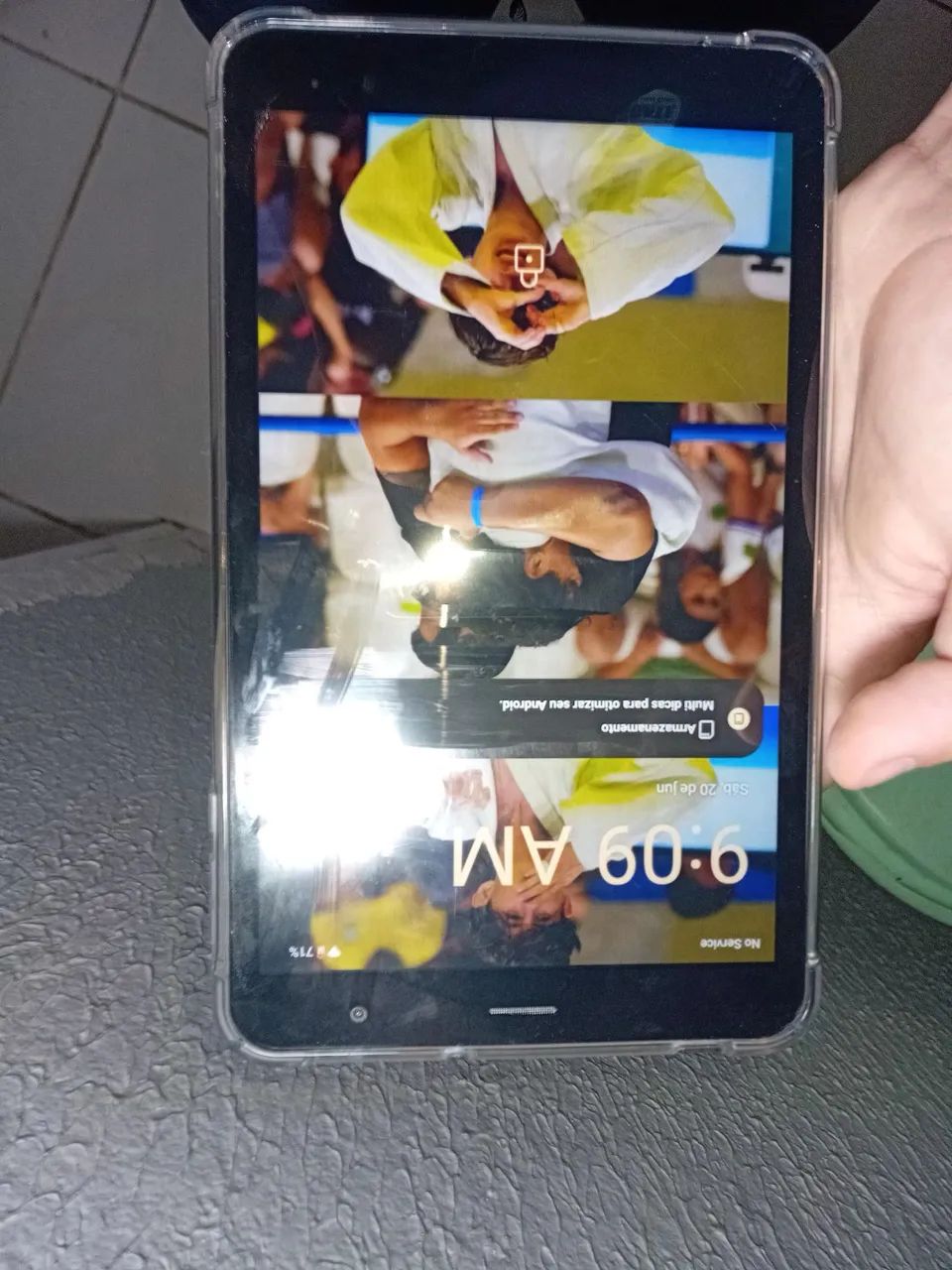 Tablet mutileiser menos de um mês de uso, para negociar! - Foto 2