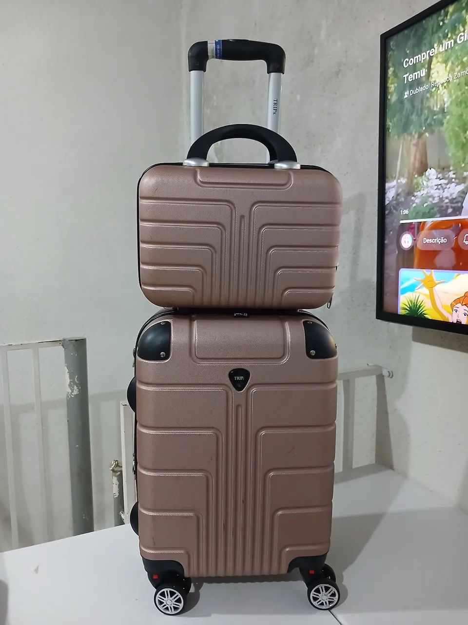 Conjunto mala de viagem 