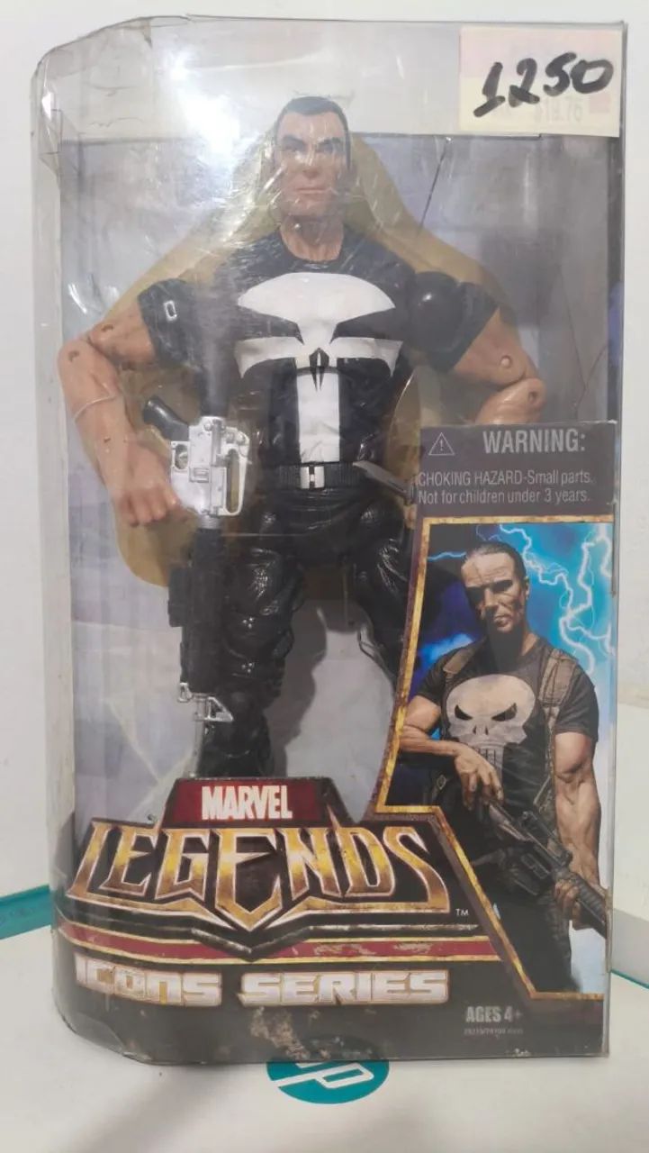 Action figure Justiceiro Icons Marvel legends 1/6.  - Foto 5
