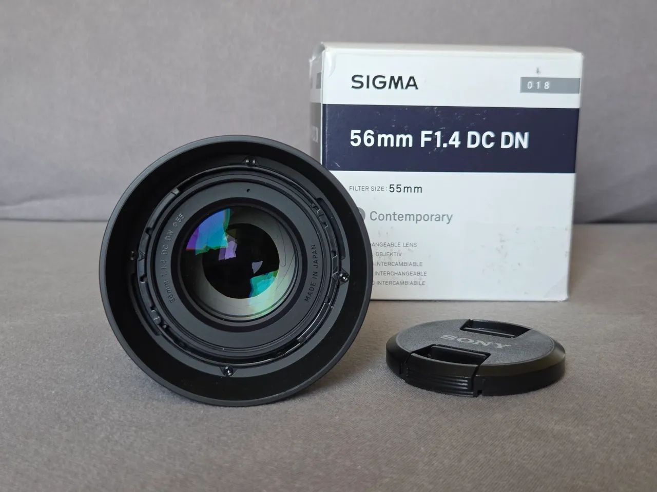 Lente Sigma 56mm F 1.4 DC DN - APS-C for Sony - Acessórios para