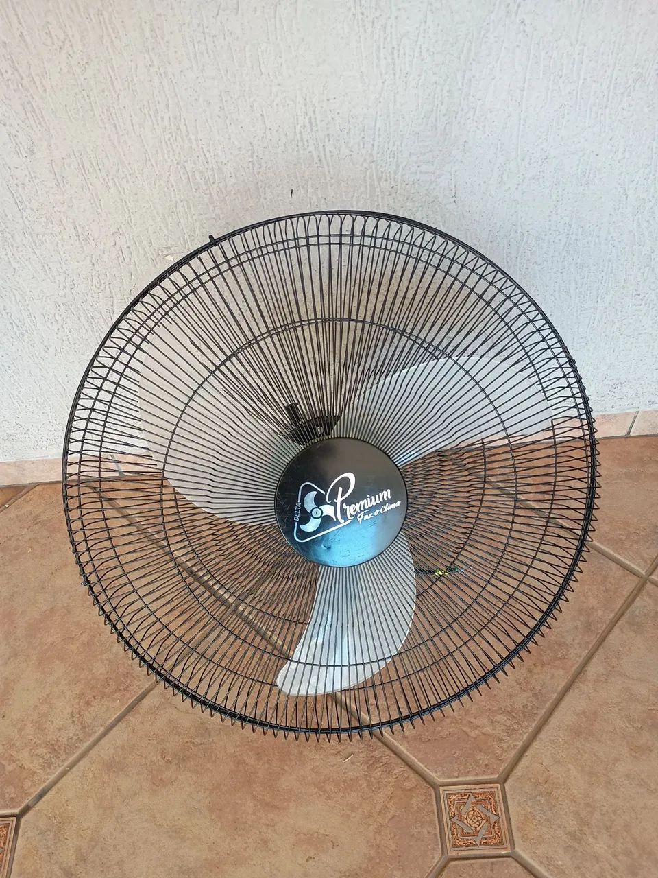 Ventilador de parede com dimer e suporte 