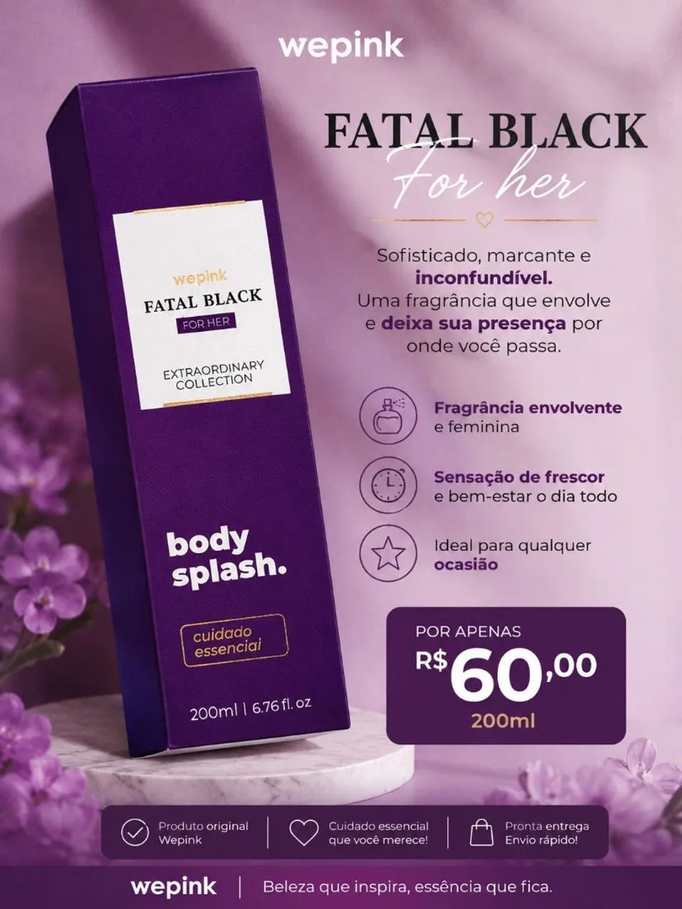 Body Splash fatal black wepink