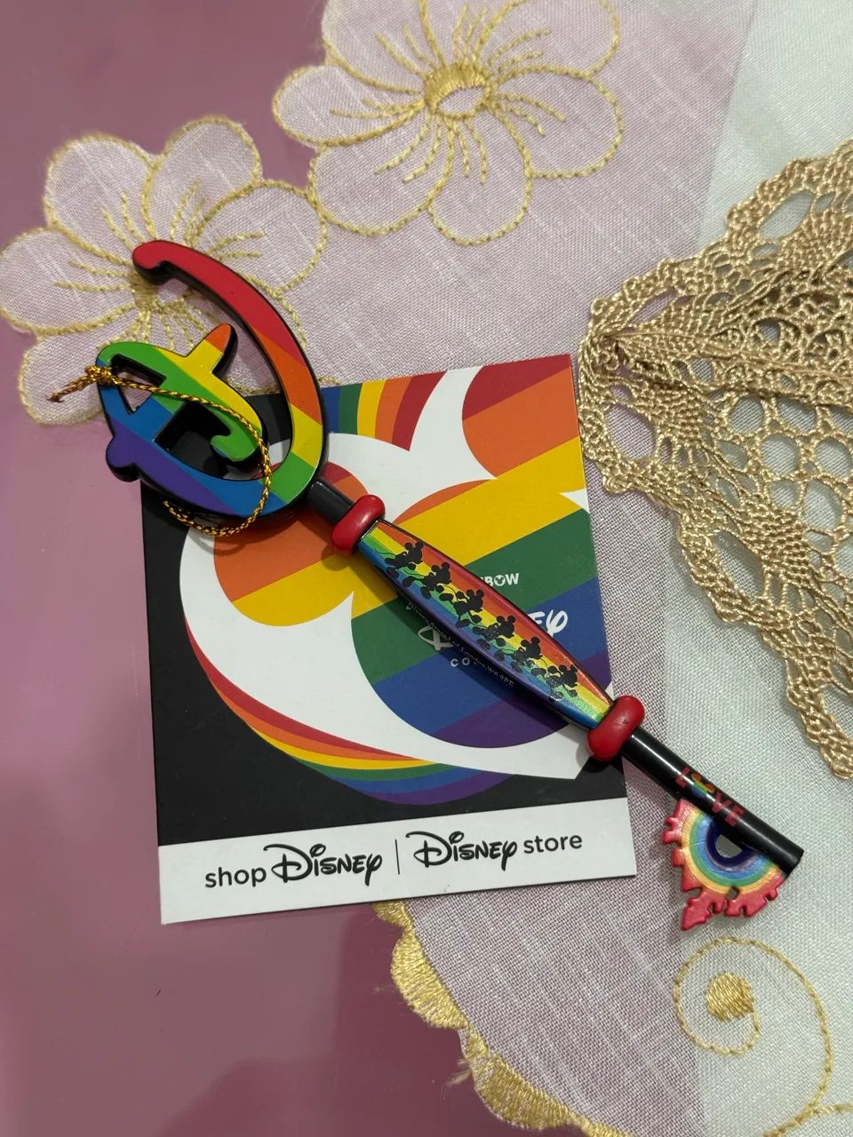 Chave Disney coleção pride orgulho 