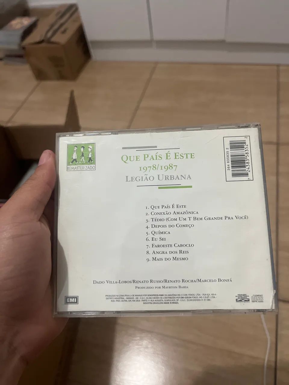 CD Legião Urbana Que país é este 1978/1987  - Foto 2