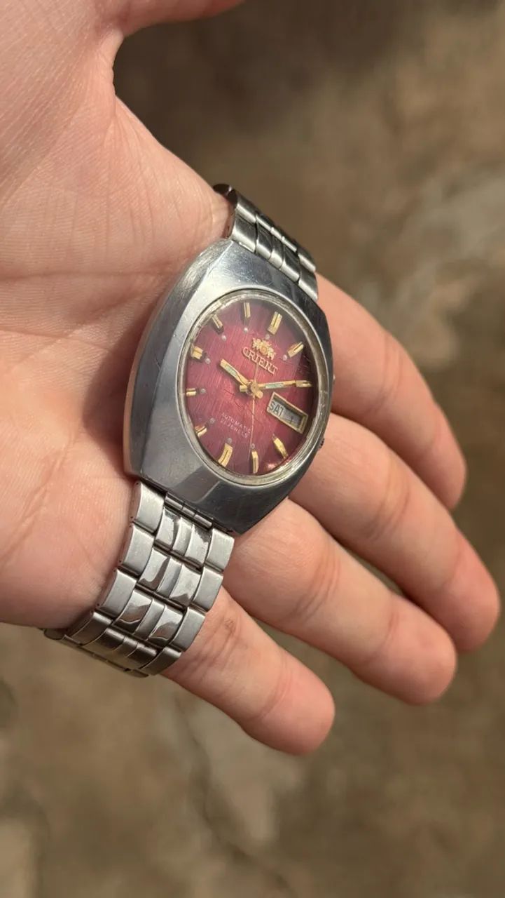 Relogio orient vermelho  - Foto 3