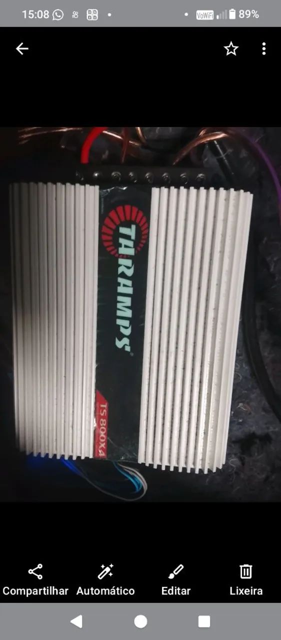 Sub Bravox com módulo taramps - Foto 4