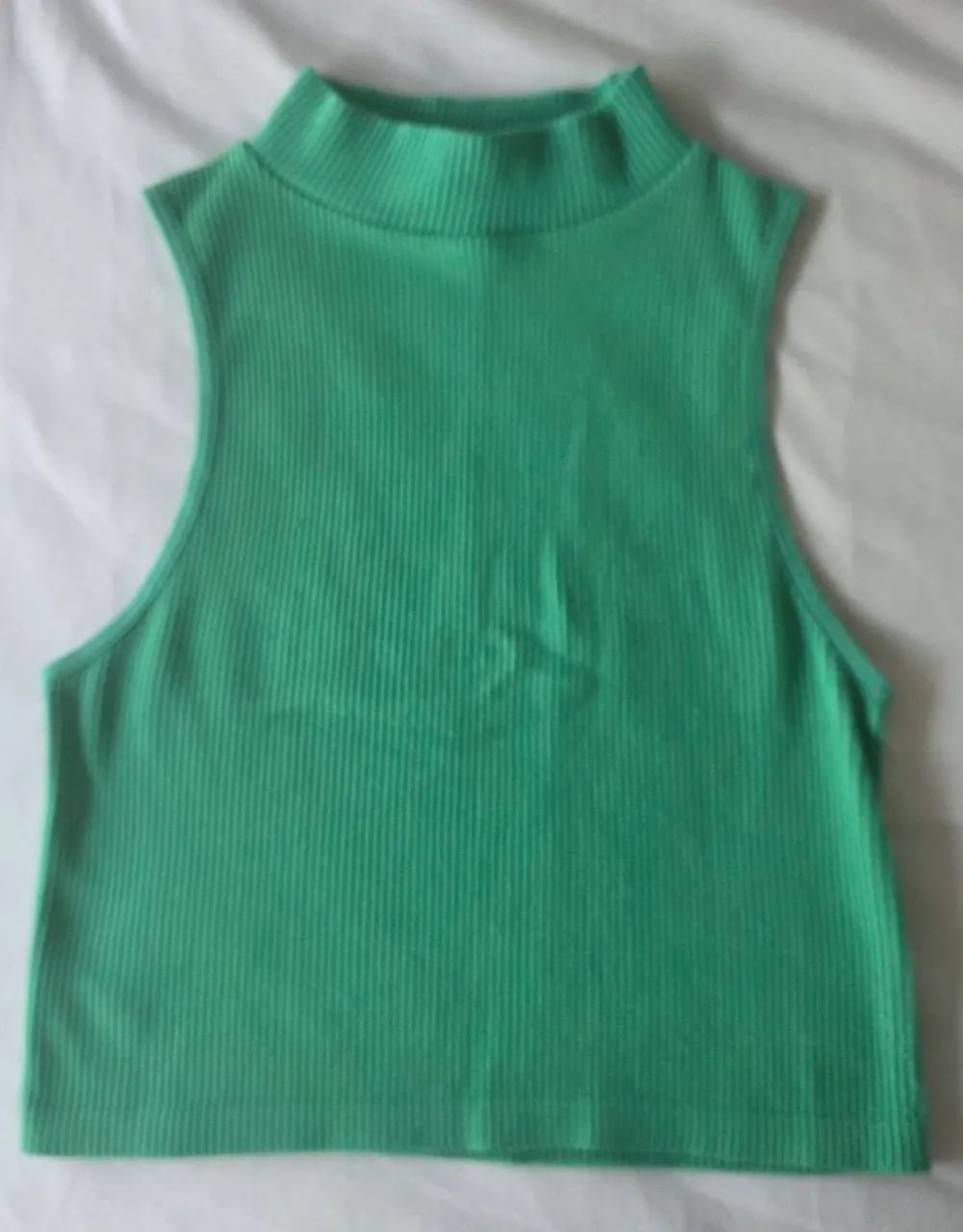 Vendo croped verde zara 