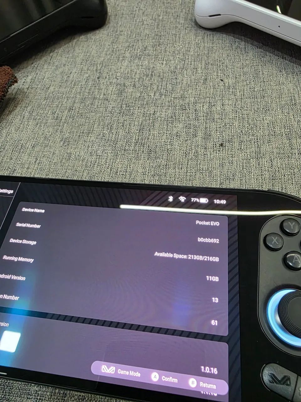 Ayaneo Pocket Evo 12/256 Impecável - Consoles de Vídeo Game