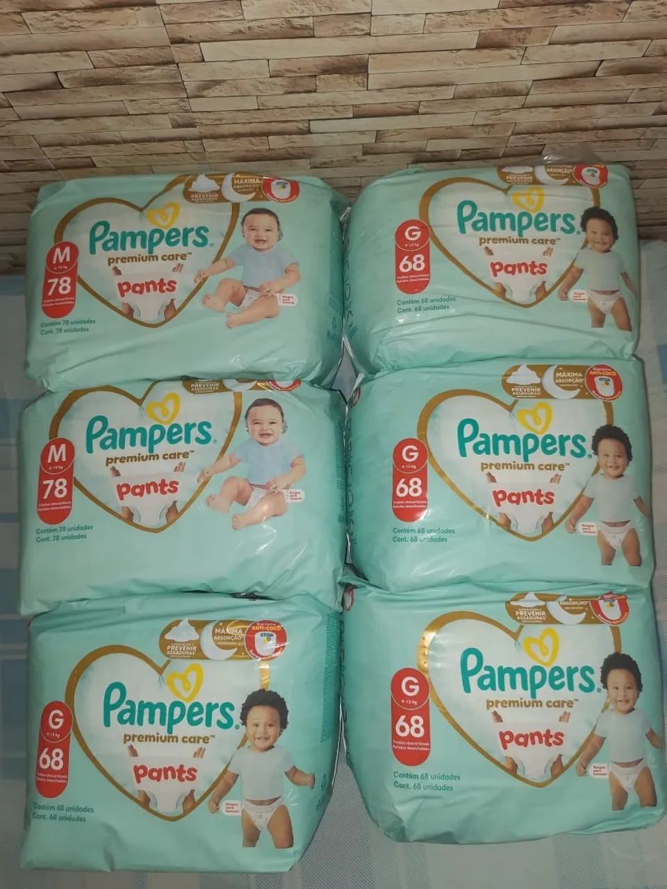 Fralda pampers 