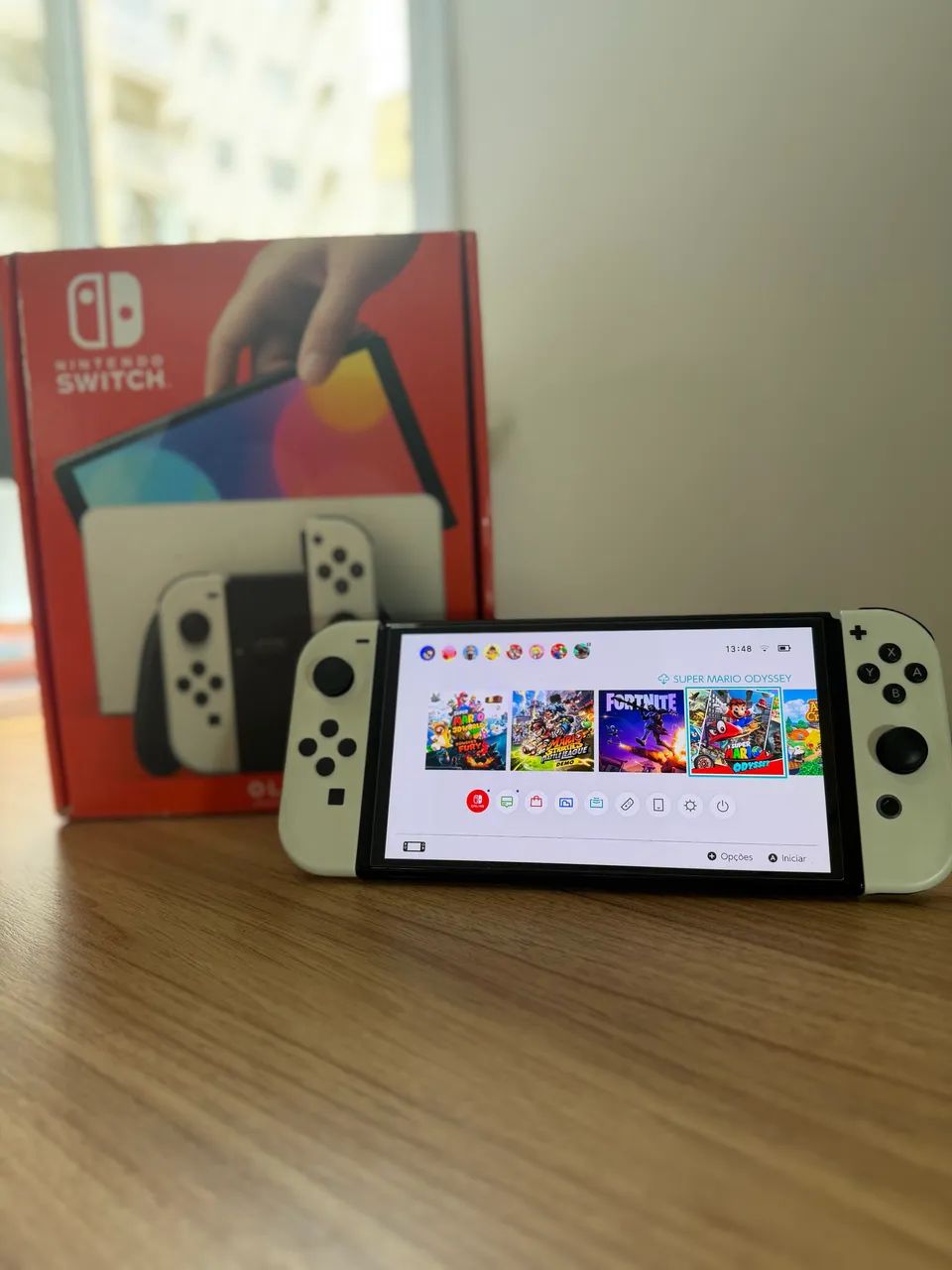 Vendo NINTENDO SWITCH OLED seminovo   - Foto 2