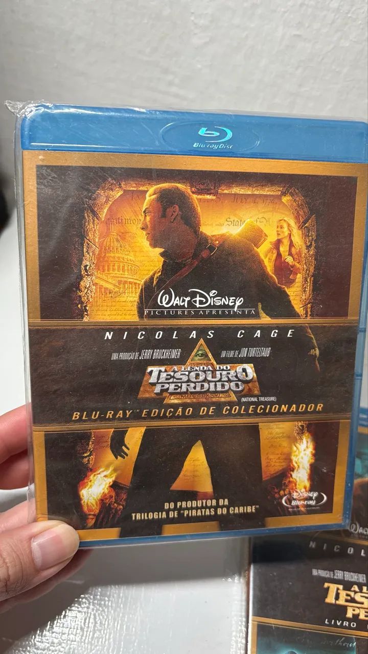 Bluray - A Lenda do Tesouro Perdido 1 e 2 - Foto 2