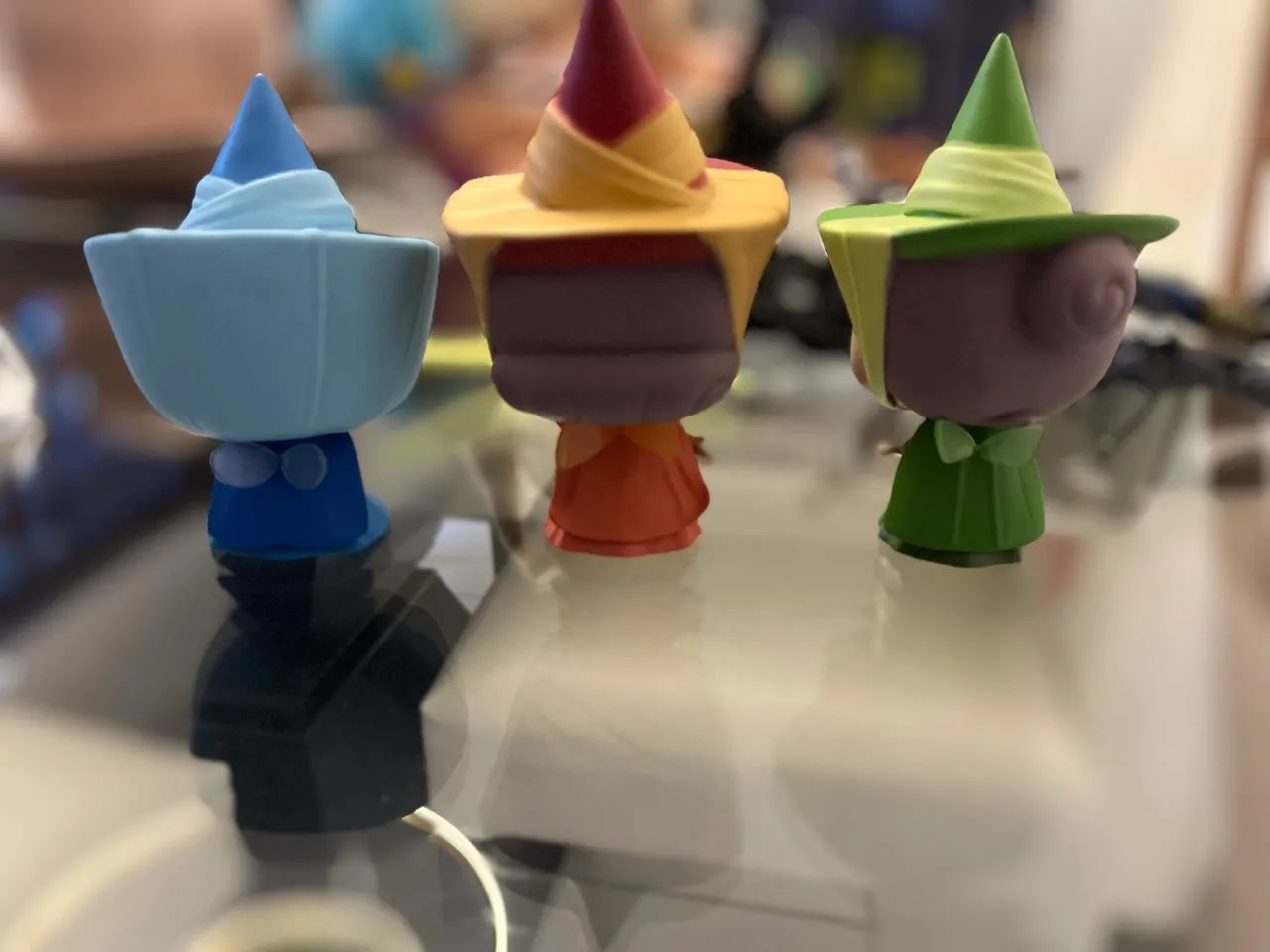 Bela adormecida aurora e fadinhas Disney funko/boneca/cofre - Foto 3