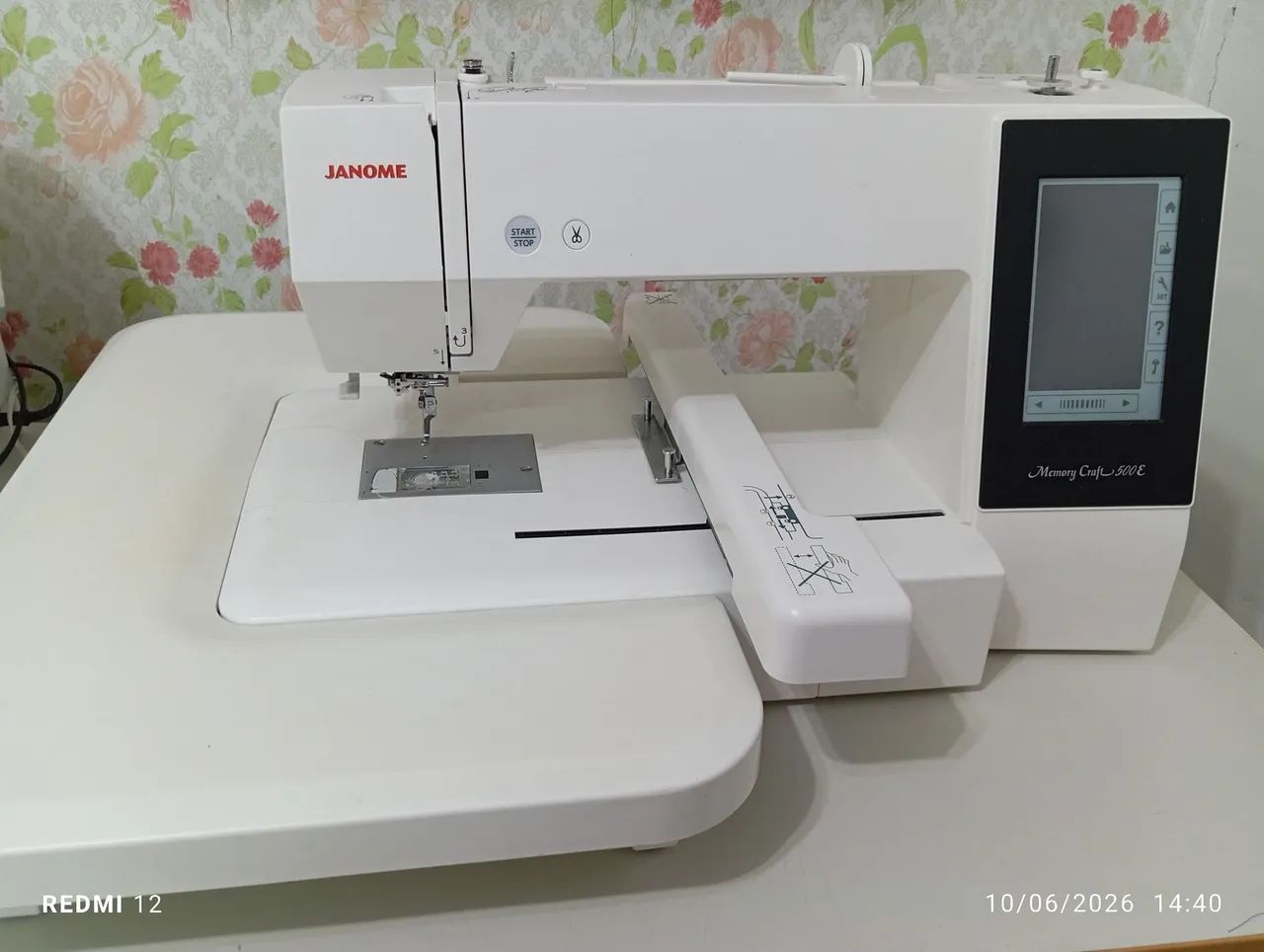Bordadeira Janome MC 500e
