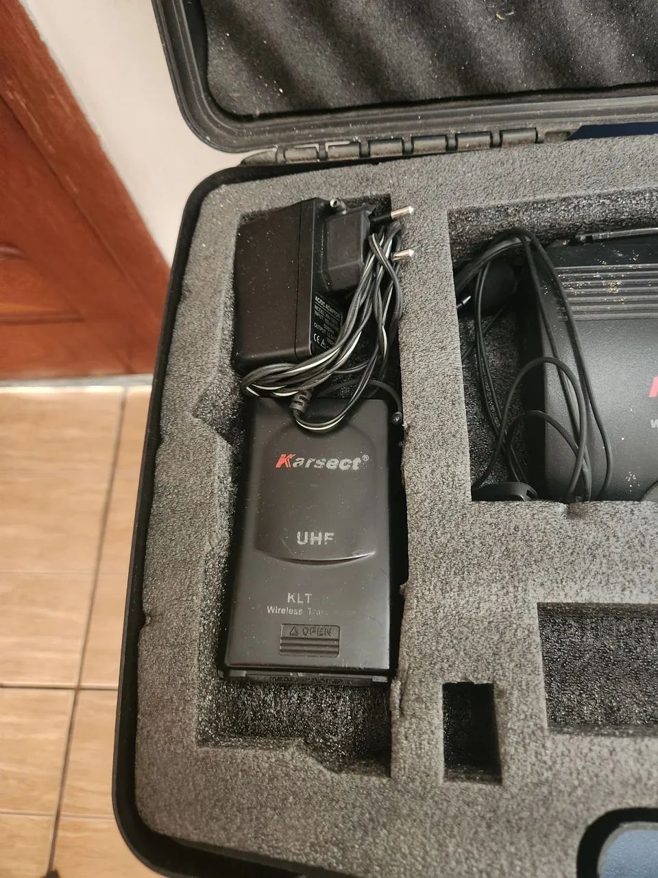 Microfone lapela UHF karsect - Foto 5