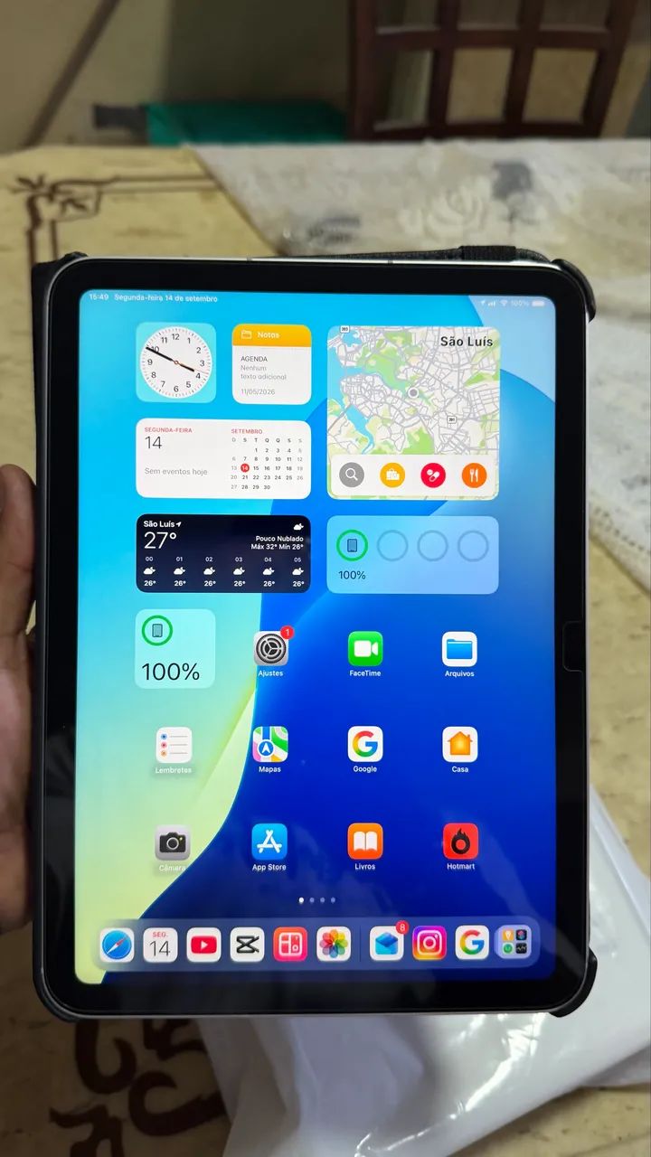 iPad 10,9" - 10a geração, Wi-Fi + Cellular, 64GB). - Foto 2