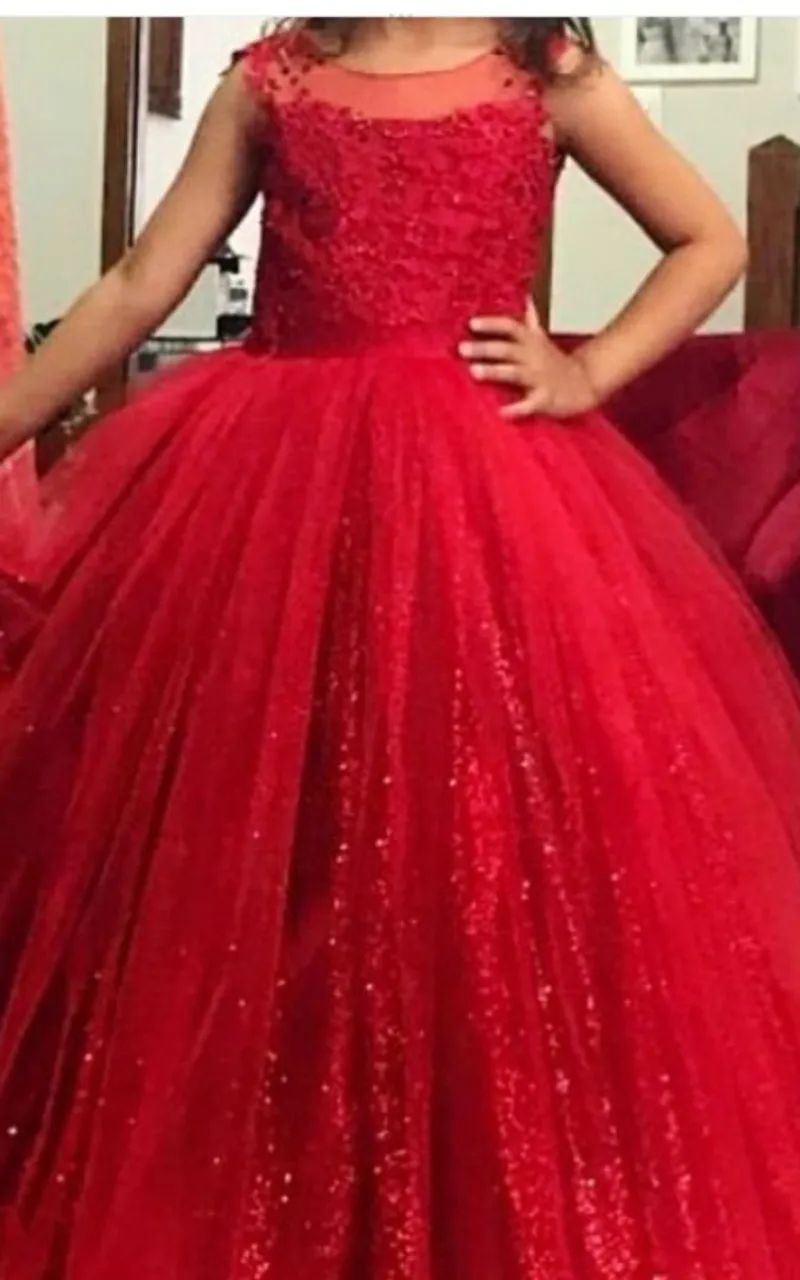 Vestido princesa daminha 