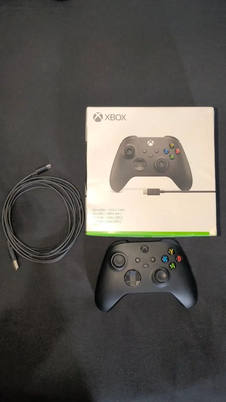 Controle Xbox e PC