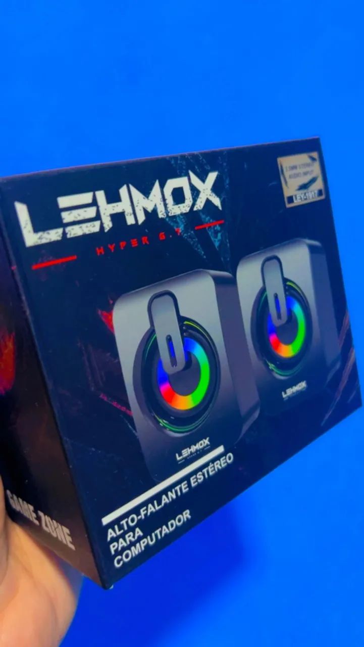 Caixa de som gamer para pc/notebook