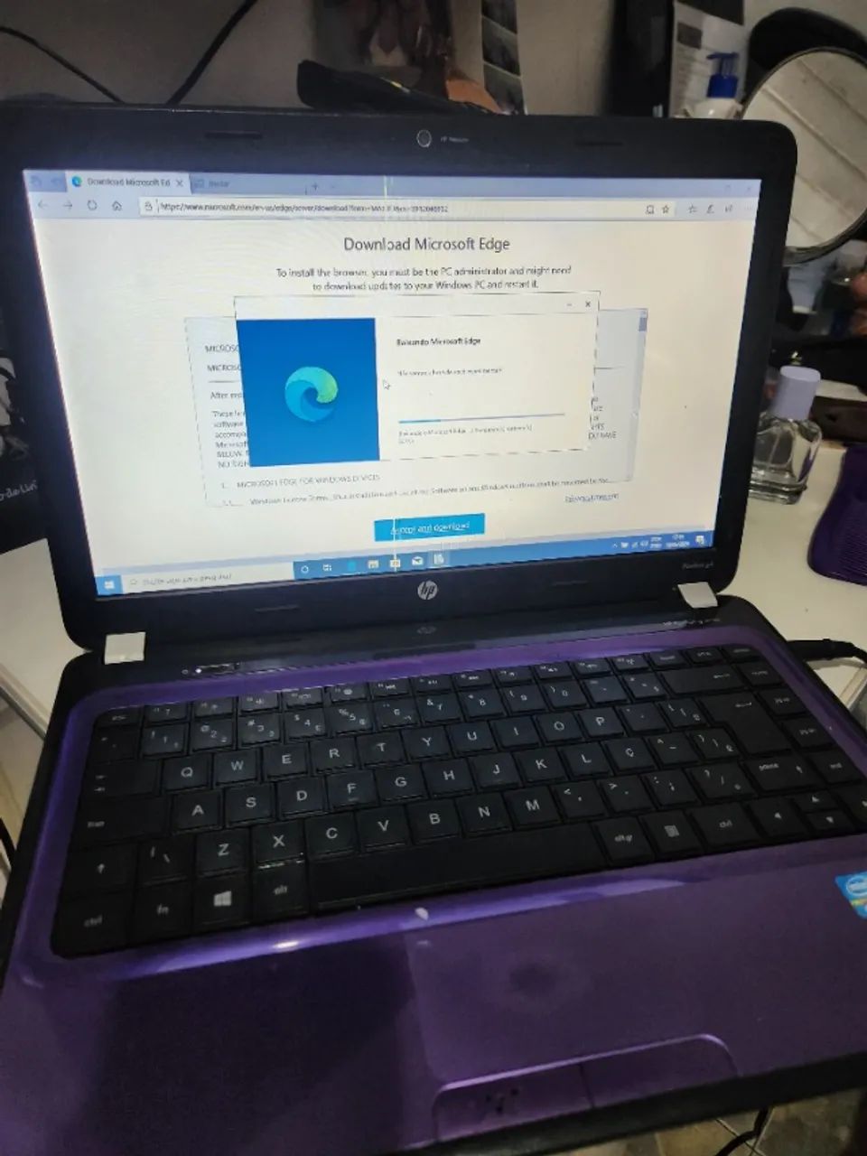 Notebook Hp Pavilion G4 Br 4gb ssd 120gb Windows 11 - Foto 2