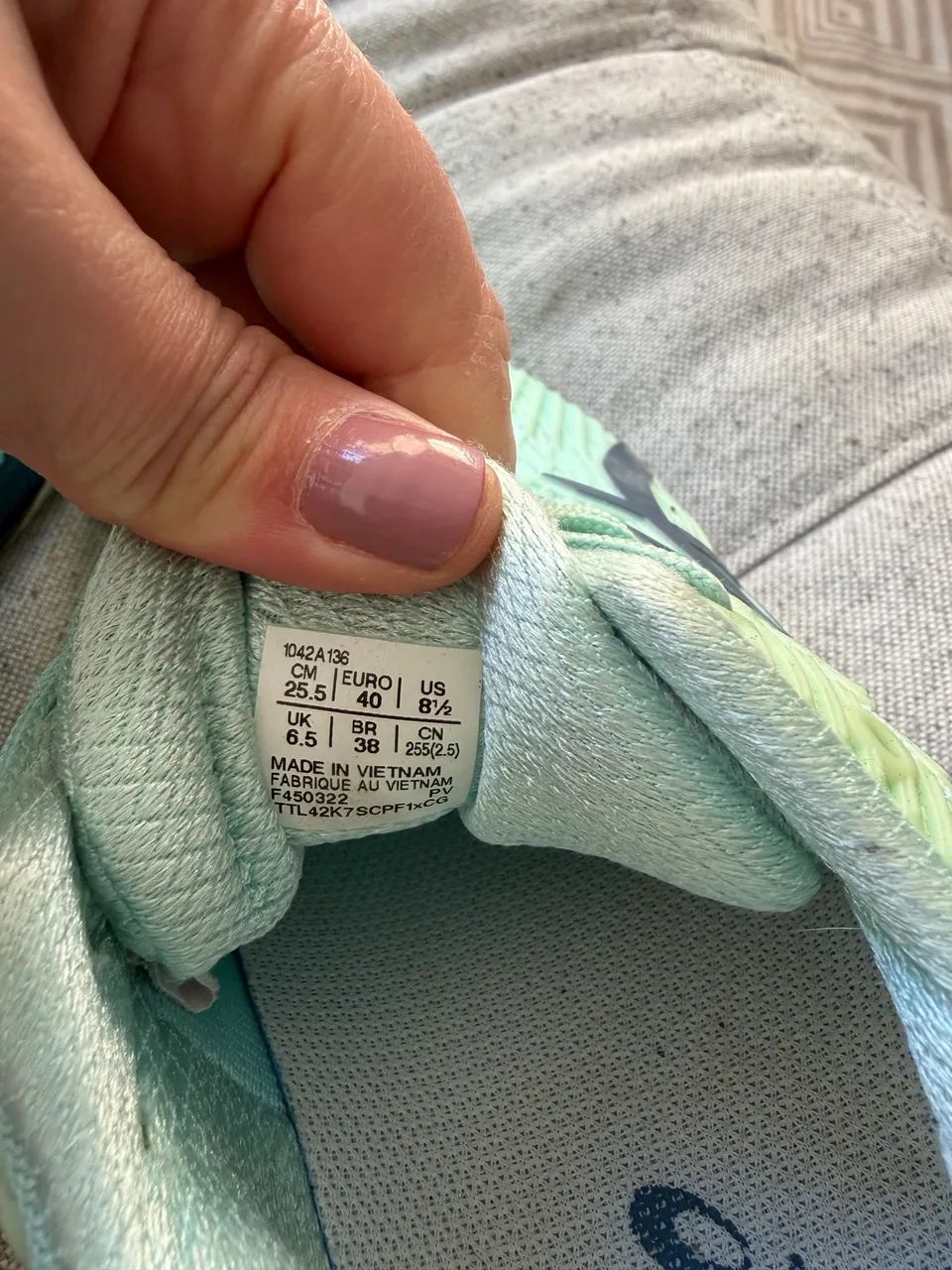 Tênis Asics 38 unissex  - Foto 3