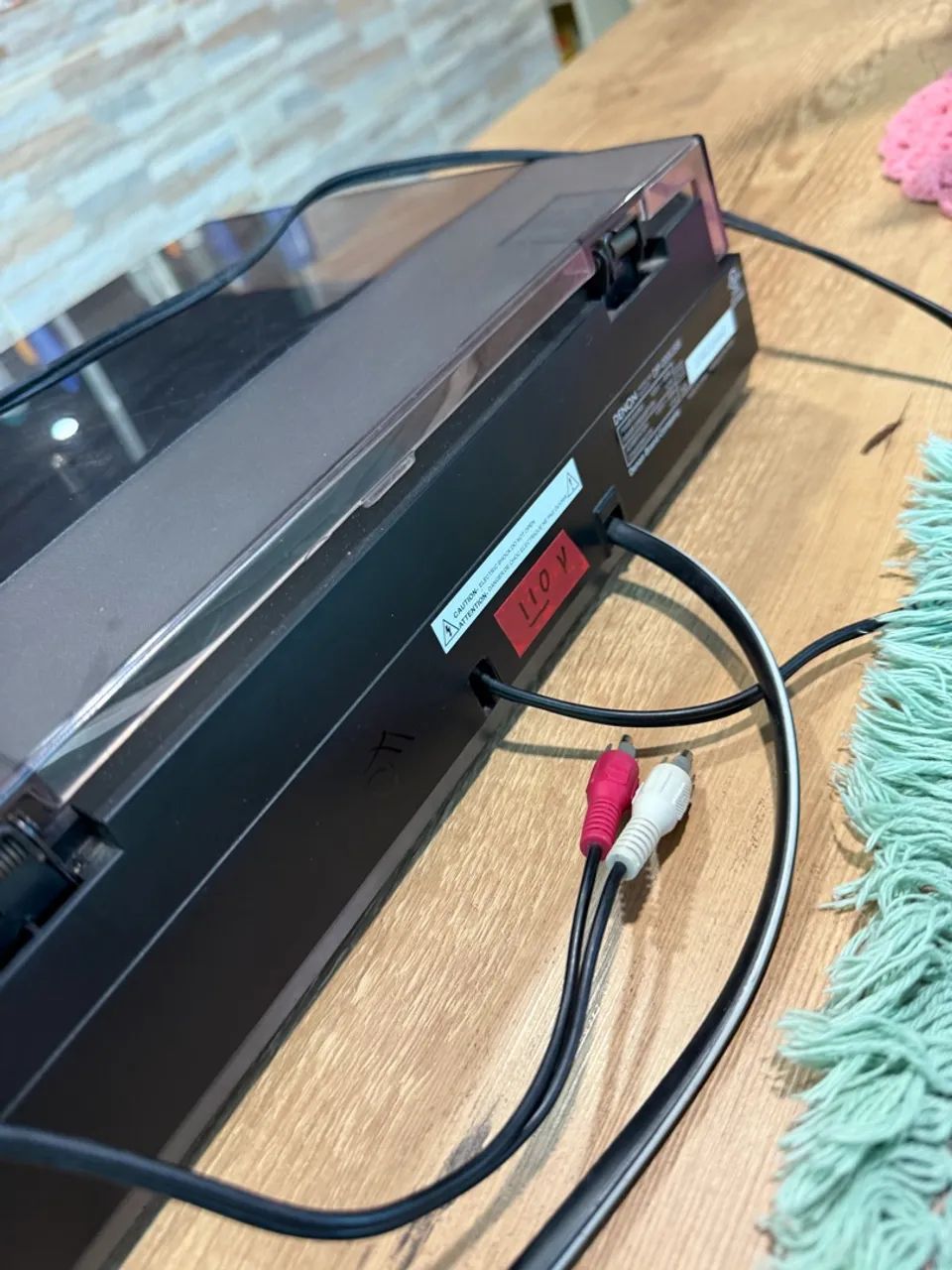 Toca Discos Denon DP-200UhhSB com USB - Foto 5
