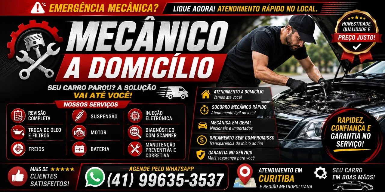 Seu carro parou? A solução vai até você!