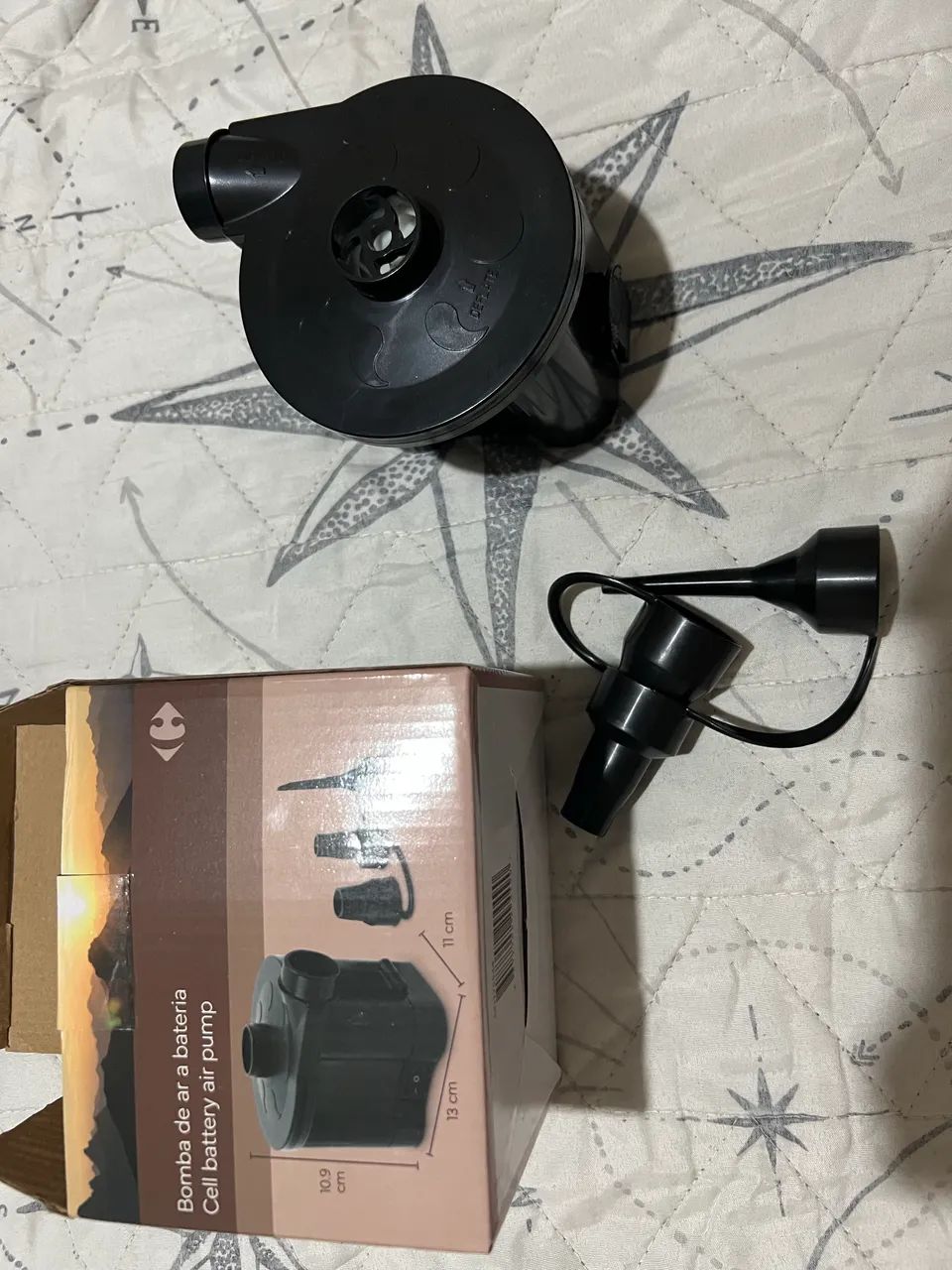 Bomba de ar para colchão  - Foto 4
