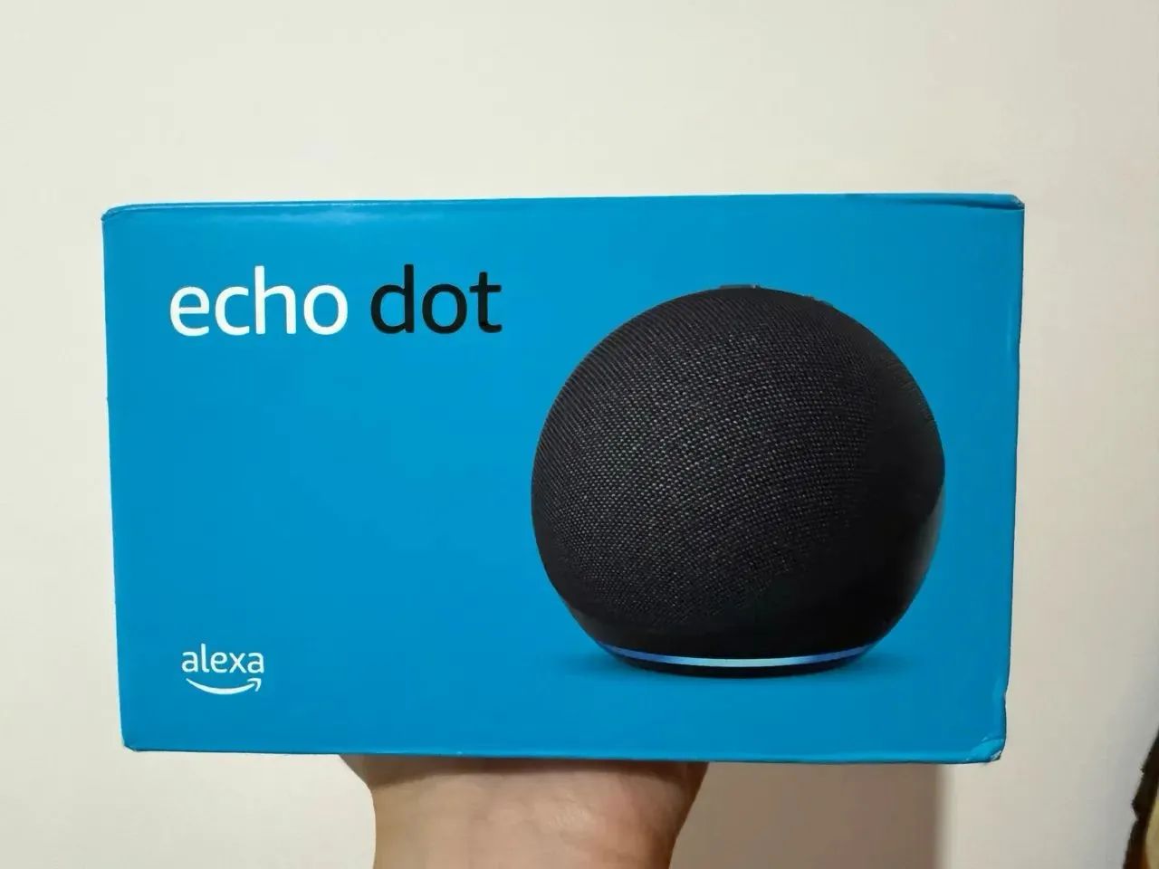 Echo Dot 5ª Geração com Alexa | Smart Speaker Amazon | Wi-Fi + Bluetooth NOVA