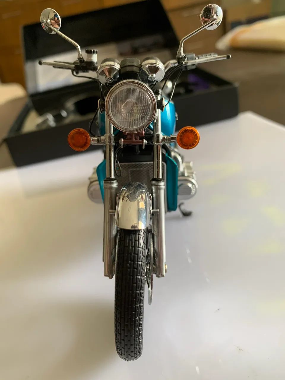 Honda Gold Wing 1:12 Minichamps - Hobbies e coleções - Jardim