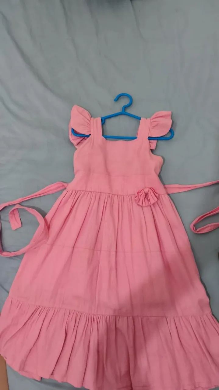 Vestido Rosa 6 anos