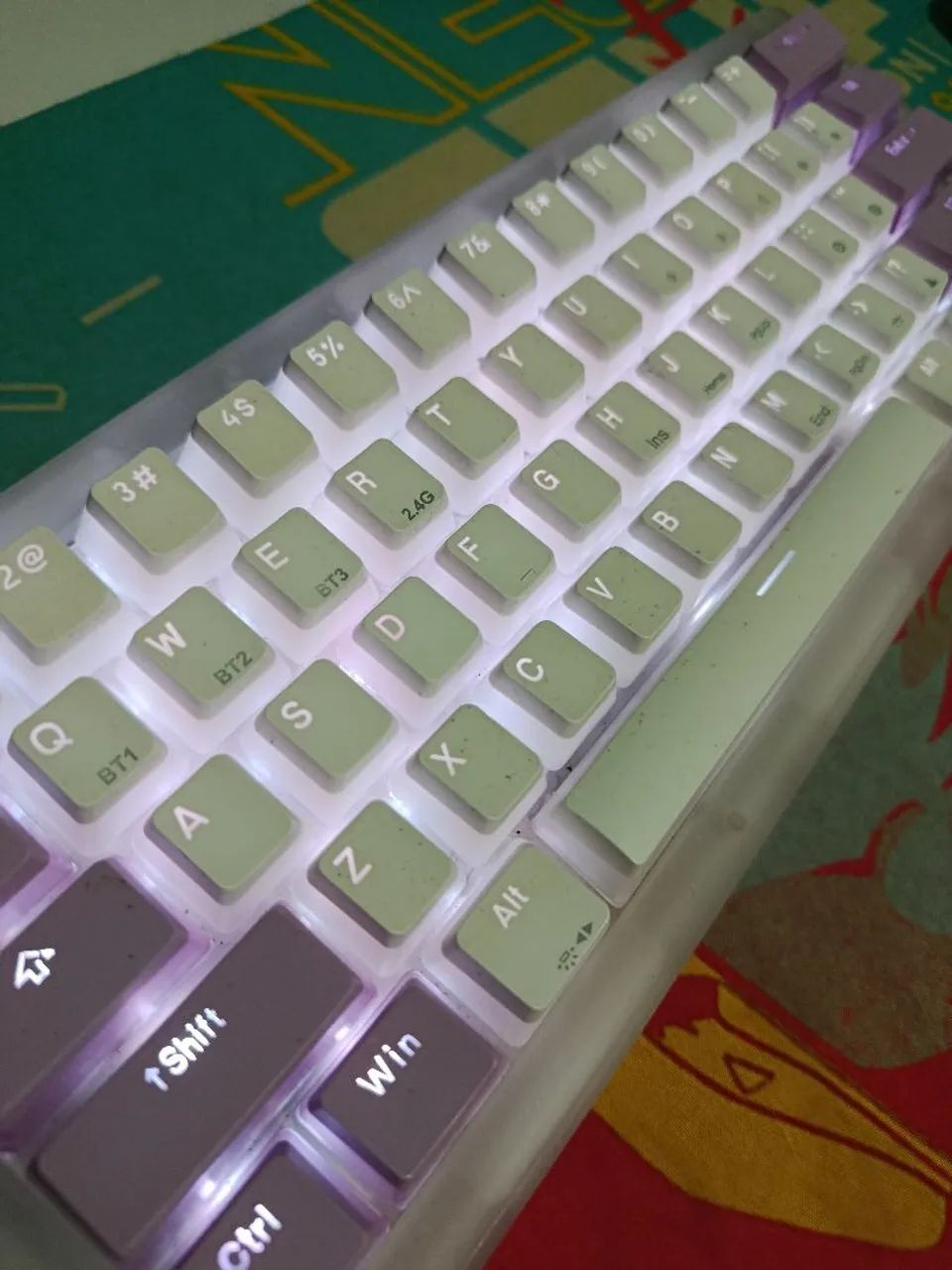 Teclado transparente - Foto 2
