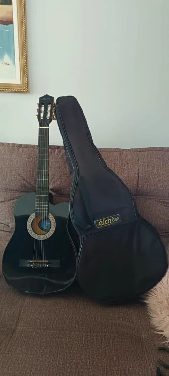 Violão Austin com capa