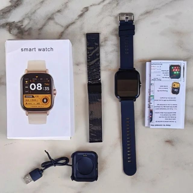 Smartwatch BW Plus Com 2 Pulseiras - Foto 4