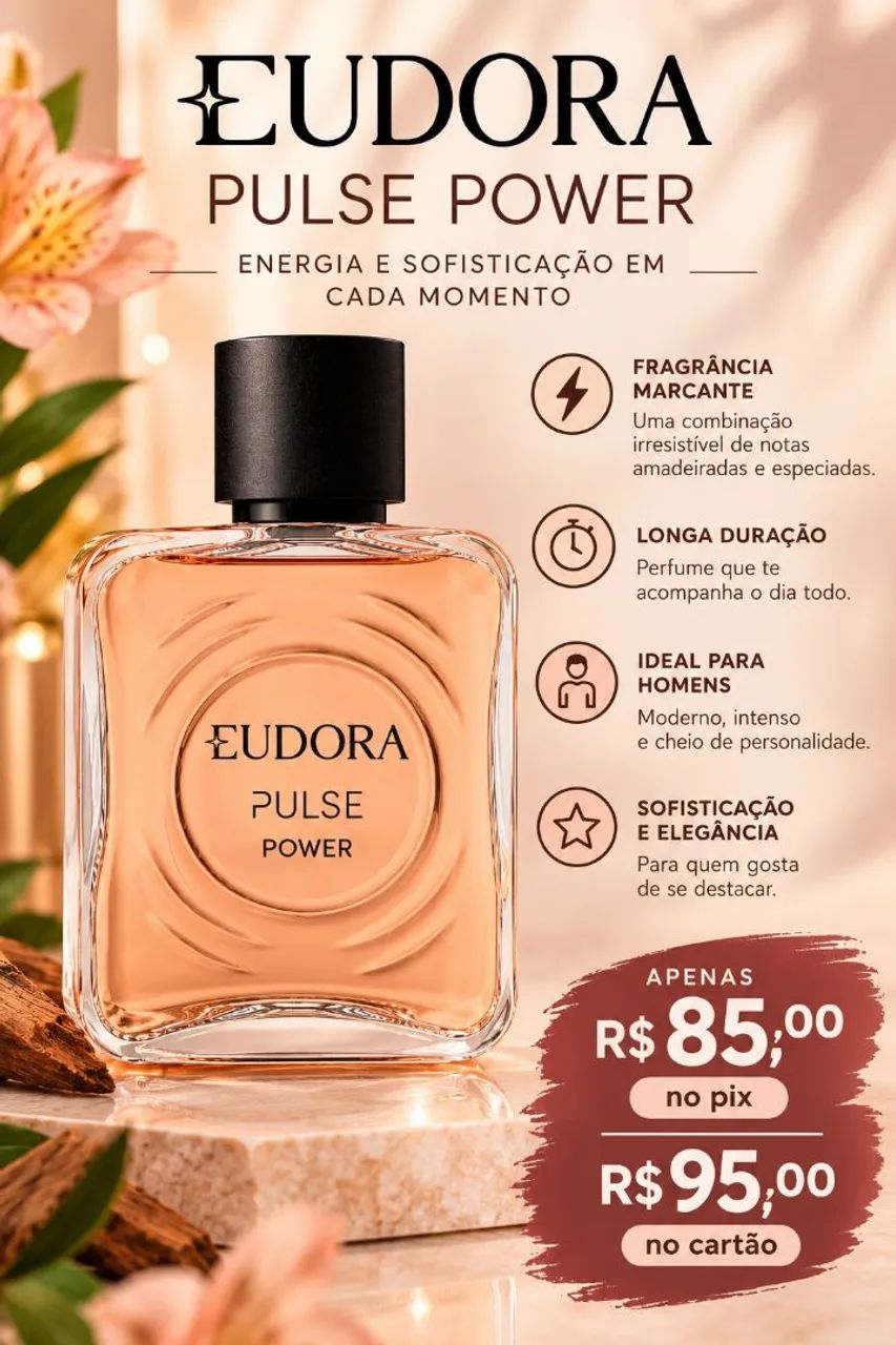 Perfume eudora pulse Power 