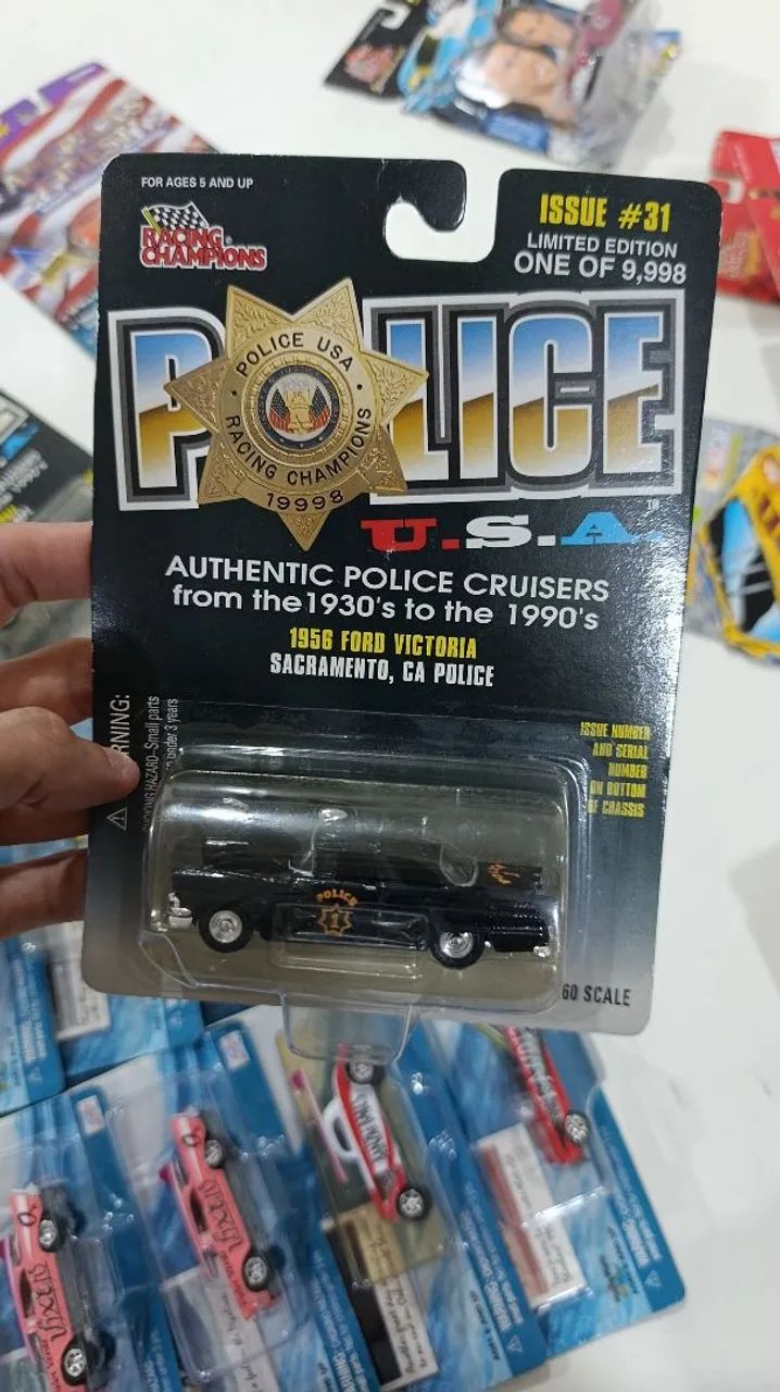 Kit Policial Recing CHAMPIONS 3 unidades LIMITADAS - Foto 2